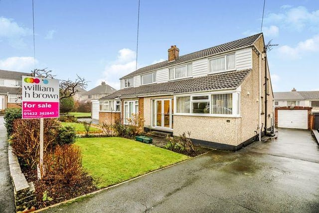 This three-bedroom, semi-detached home has been viewed about 600 times. It is on the market for offers of more than £180,000 with William H Brown.
