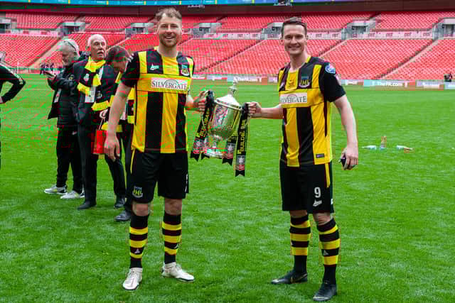 Louis Storey and Graeme Armstrong CREDIT RICHARD WAUGH.