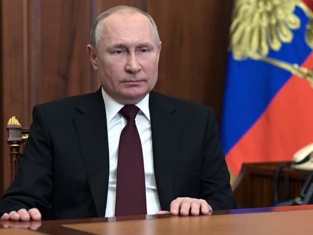 Russian President Vladimir Putin. (Alexei Nikolsky, Sputnik, Kremlin Pool Photo via AP, File)