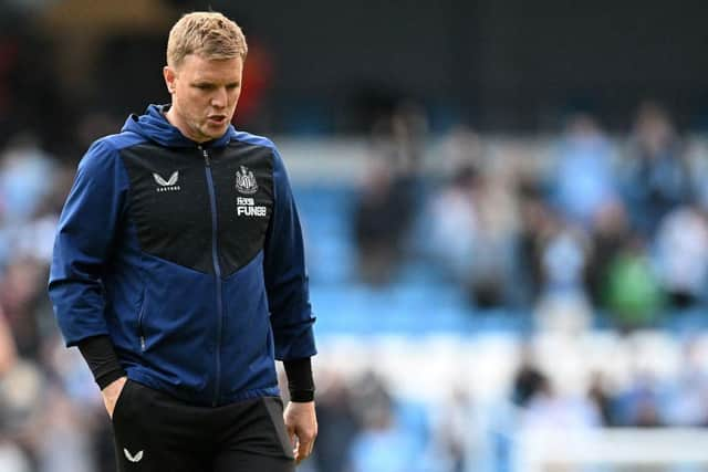 Newcastle United head coach Eddie Howe (Photo by PAUL ELLIS/AFP via Getty Images)