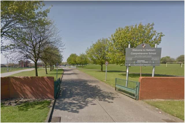 Hebburn Comprehensive School. Image by Google Maps.
