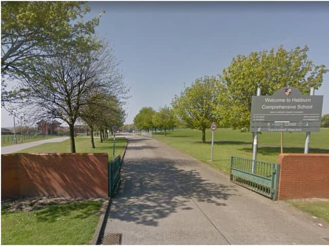 Hebburn Comprehensive School. Image by Google Maps.