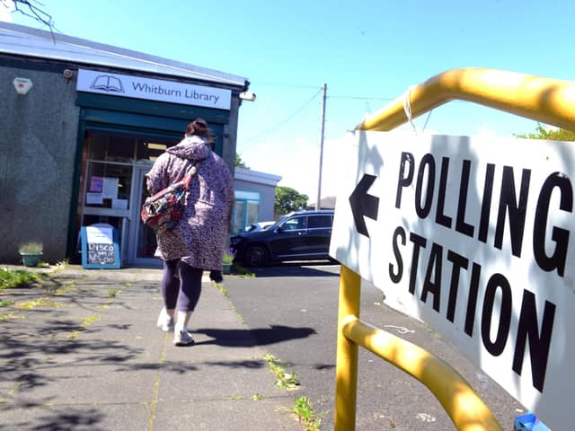Polling stations across South Tyneside will be open until 10pm tonight to allow the electorate to cast their vote for the candidate of their choice. Photo by Stu Norton