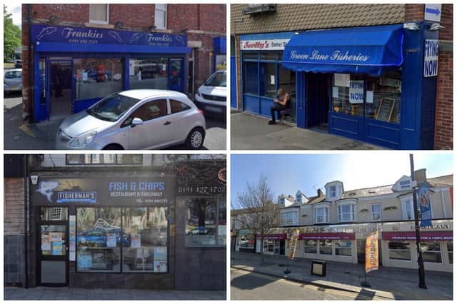 These are the top rated fish and chip shops in South Shields.