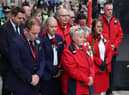 Dated: 19/09/2022
MINUTES SILENCE QUEENS FUNERAL 
A minutes silence is observed by LNER staff and commuters at Newcastle's Central Station in memory of Her Majesty Queen Elizabeth II today (Monday) 
See Queen Funeral round up 