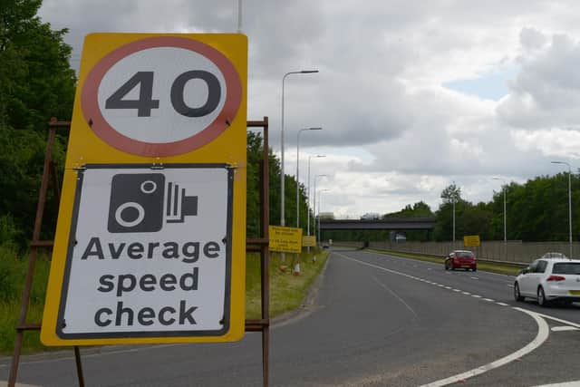 Average speed cameras were set up on the A19 as work takes place on Testos Roundabout transformation work.