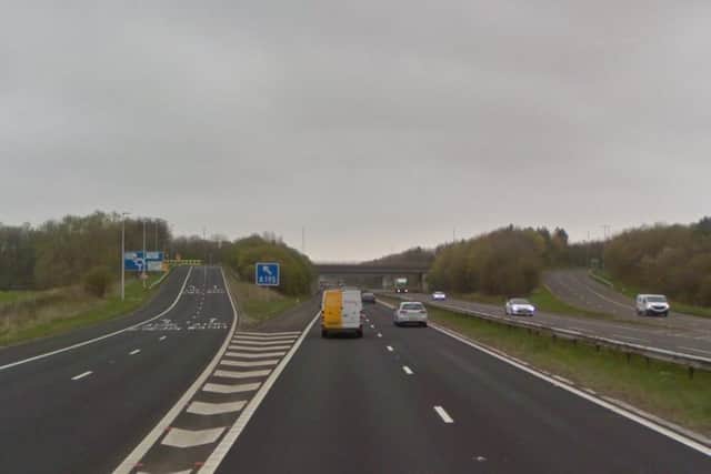 The collision happpened on the Follingsby Roundabout off the A194(M). Image copyright Google Maps.