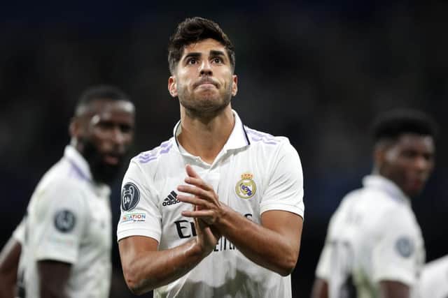 Marco Asensio of Real Madrid is reportedly a transfer target for Newcastle United (Photo by Gonzalo Arroyo Moreno/Getty Images)