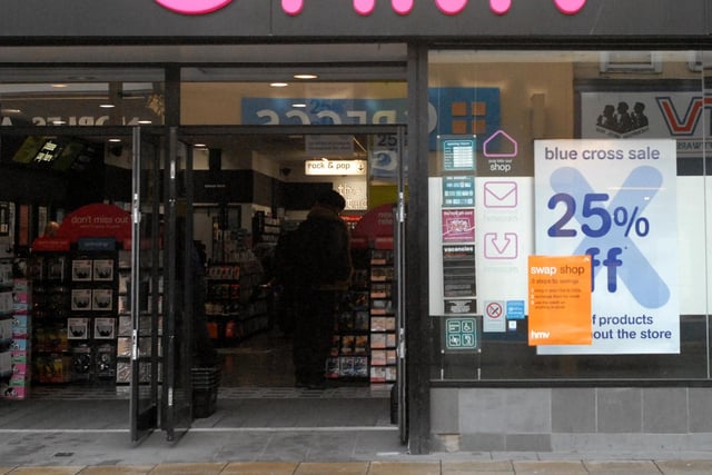 Sales day at HMV in 2013. Did you love a visit to this shop?