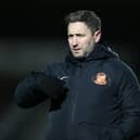 Sunderland head coach Lee Johnson.