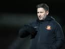 Sunderland head coach Lee Johnson.