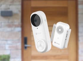 EZVIZ DB2 video doorbell.