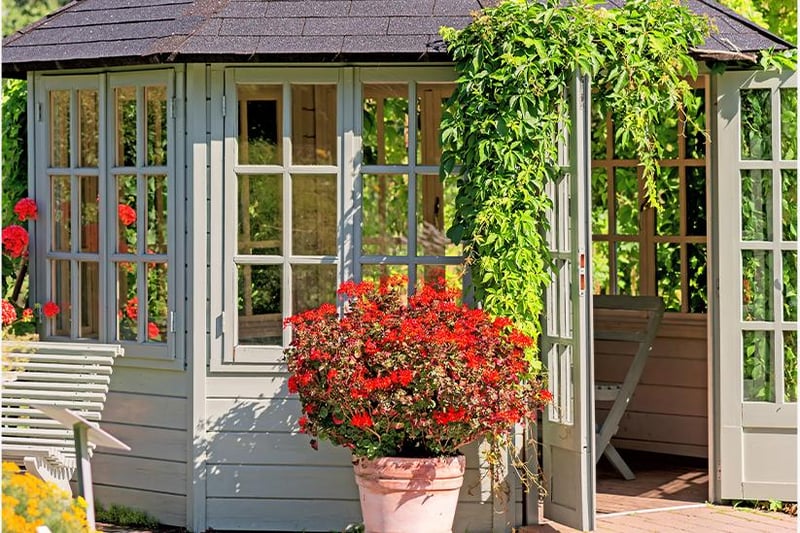 Summer houses start from around £500, and they help to provide extra living space. An extra room in the garden can also double up as a home office by day, and a bar for a garden party in the evening, so a great investment.