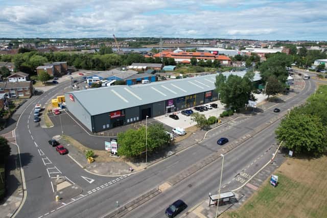 Investment firm take over units at South Shields trade park including popular garden centre.