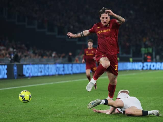 Nicolo Zaniolo of AS Roma (Photo by Paolo Bruno/Getty Images)