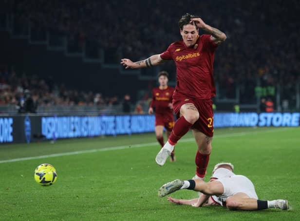 Nicolo Zaniolo of AS Roma (Photo by Paolo Bruno/Getty Images)