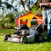 Even something as simple as pushing a lawnmower means you’re leaning just slightly forward, which isn’t good for your lower back.