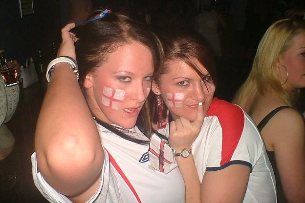 Ready to support England. Remember this? Photo: Wayne Groves.