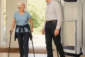 Couple ready for a walk