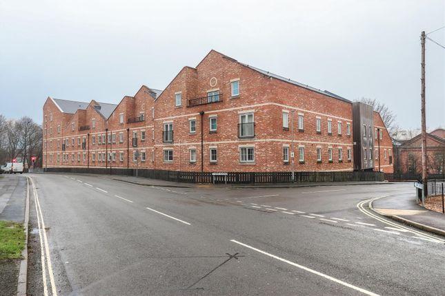 This one-bedroom, first-floor apartment, with secure underground, gated parking, is on the market for £85,000 with Dales & Peaks.