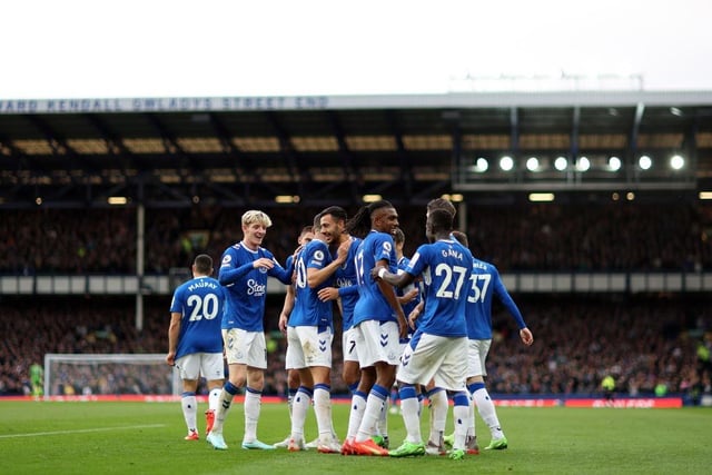The Toffees put a run of three defeats in a row behind them with victory over Crystal Palace on Saturday. Frank Lampard’s side have three wins and three defeats in their last six games and look a much more solid unit than last campaign.
