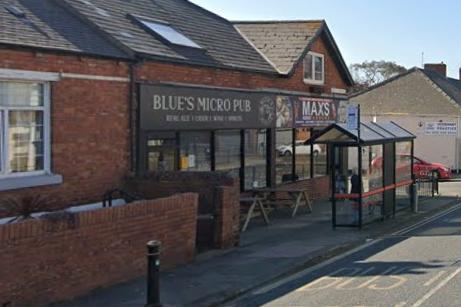 The guide says Blues 'offers four cask ale handpulls and four real ciders' and there is 'a free cheeseboard every Sunday'