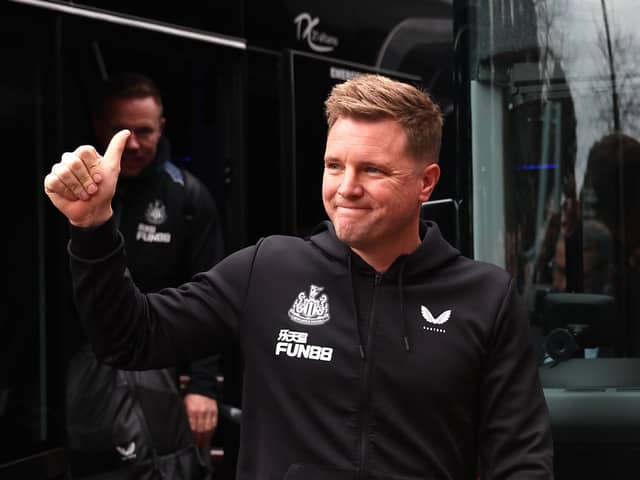 Newcastle United head coach Eddie Howe.