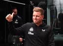 Newcastle United head coach Eddie Howe.
