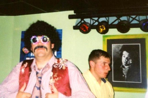A full 70s atmosphere at De Niros in 1999. Remember this? Photo: Wayne Groves.