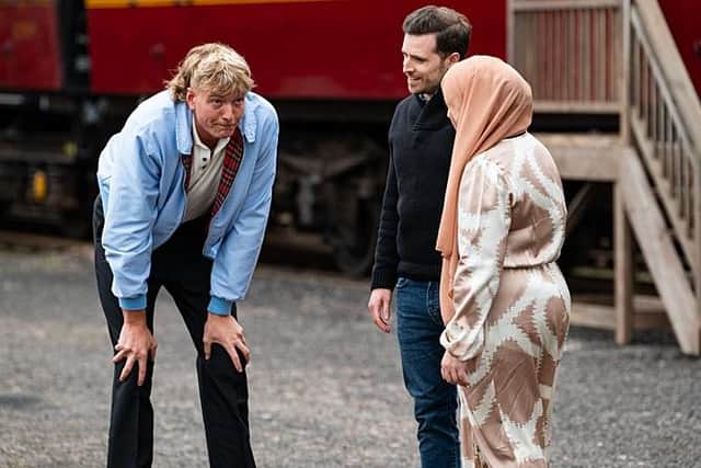 Jack, Alexander and Fozia were chucked off The Traitors' train before the new run of the hit BBC show had really got going (Picture: BBC/Studio Lambert)