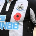Newcastle jersey during the 2021-22 campaign (Photo by Stu Forster/Getty Images)