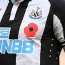 Newcastle jersey during the 2021-22 campaign (Photo by Stu Forster/Getty Images)