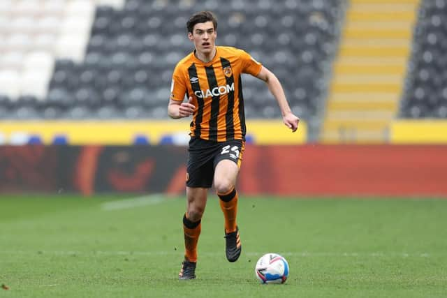 Hull City defender Jacob Greaves is reportedly on the radar of Newcastle United. (Photo by George Wood/Getty Images)