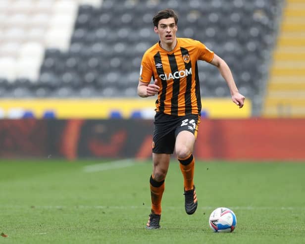 Hull City defender Jacob Greaves is reportedly on the radar of Newcastle United. (Photo by George Wood/Getty Images)