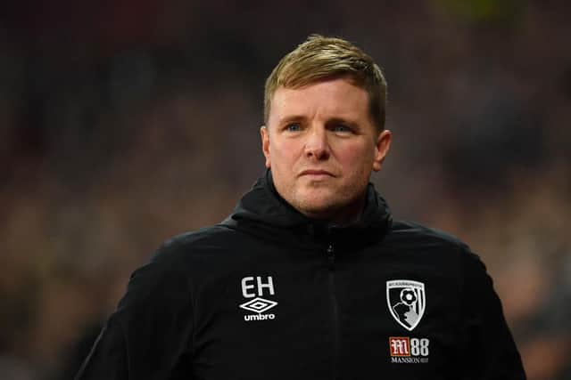 Eddie Howe is the new manager of Newcastle United. (Photo by Justin Setterfield/Getty Images)