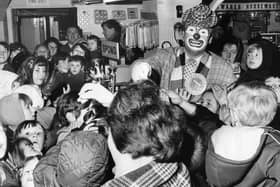 Mothers and children packed the toy department at Binns in South Shields when Pierre the Clown visited in 1966.