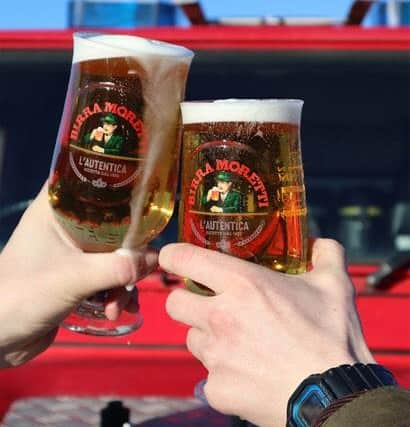 You can book the truck to serve free beer until March 6, after that it's £4.50.