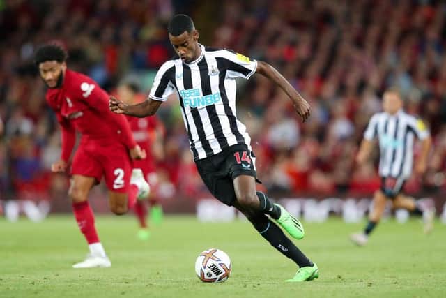 Newcastle United need to adapt to play to Alexander Isak's strengths in-front of goal (Photo by Alex Livesey/Getty Images)