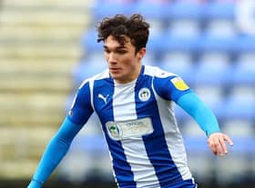 Wigan striker Kyle Joseph.
