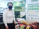 A donation point in Asda South Shields