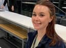 Key's Rising Star Mentor, Courtney Moffat, at Sixth Form Open Evening