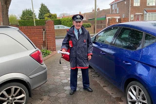 George was a postman for 48 years.