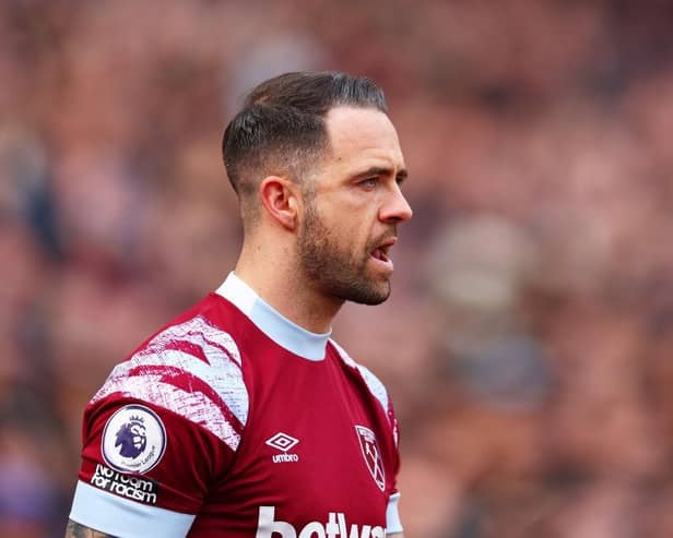 West Ham United striker Danny Ings.