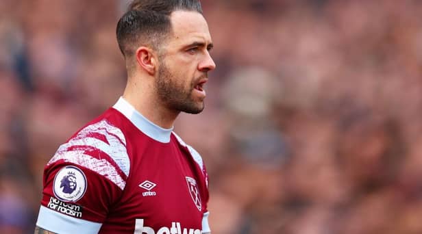 West Ham United striker Danny Ings.