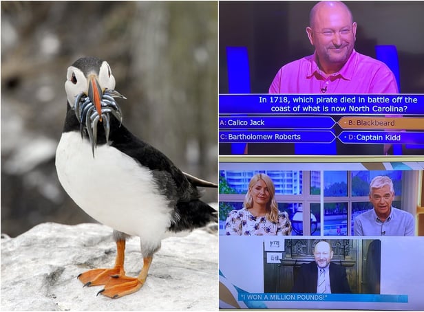 Donald Fear celebrated his Who Wants To Be A Millionaire? victory with a trip to the North East.