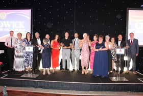 Winners at BCCET's Chadwick Celebration Awards.