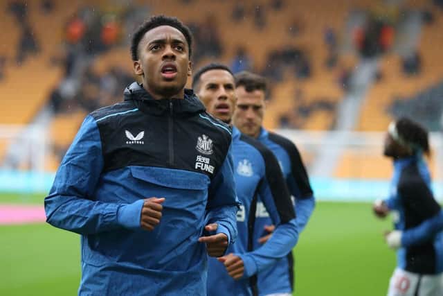 Joe Willock was injured before Newcastle United's clash with Watford in September (Photo by Catherine Ivill/Getty Images)
