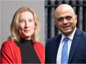 South Shields MP, Emma Lewell-Buck (left), and new Health Secretary, Sajid Javid.