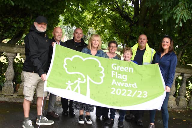 Celebrating at Monkton Dene Park