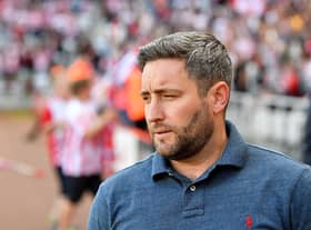 Sunderland head coach Lee Johnson. (Photo credit: Frank Reid)